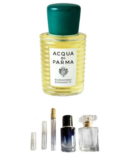 Acqua di Parma-Buongiorno Buonanotte (Sample Sizes) with sample bottles