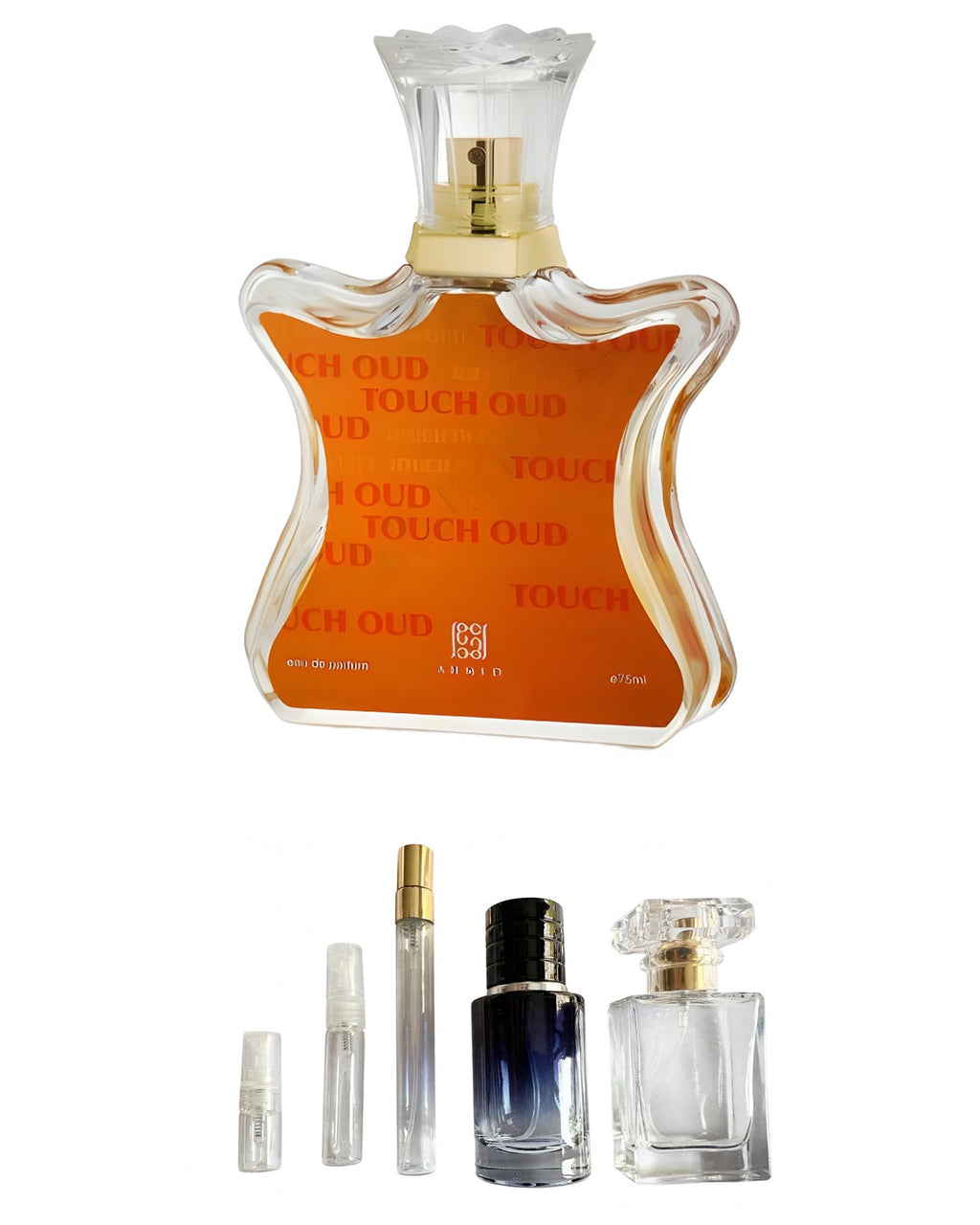 Ahmed Al Maghribi-Touch Oud (Sample Sizes) with sample bottles