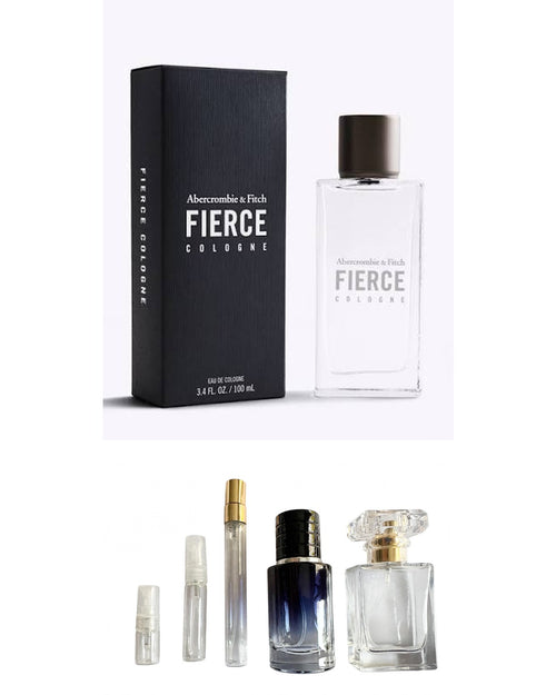 Abercrombie and Fitch-Fierce (Sample Sizes) with sample bottles