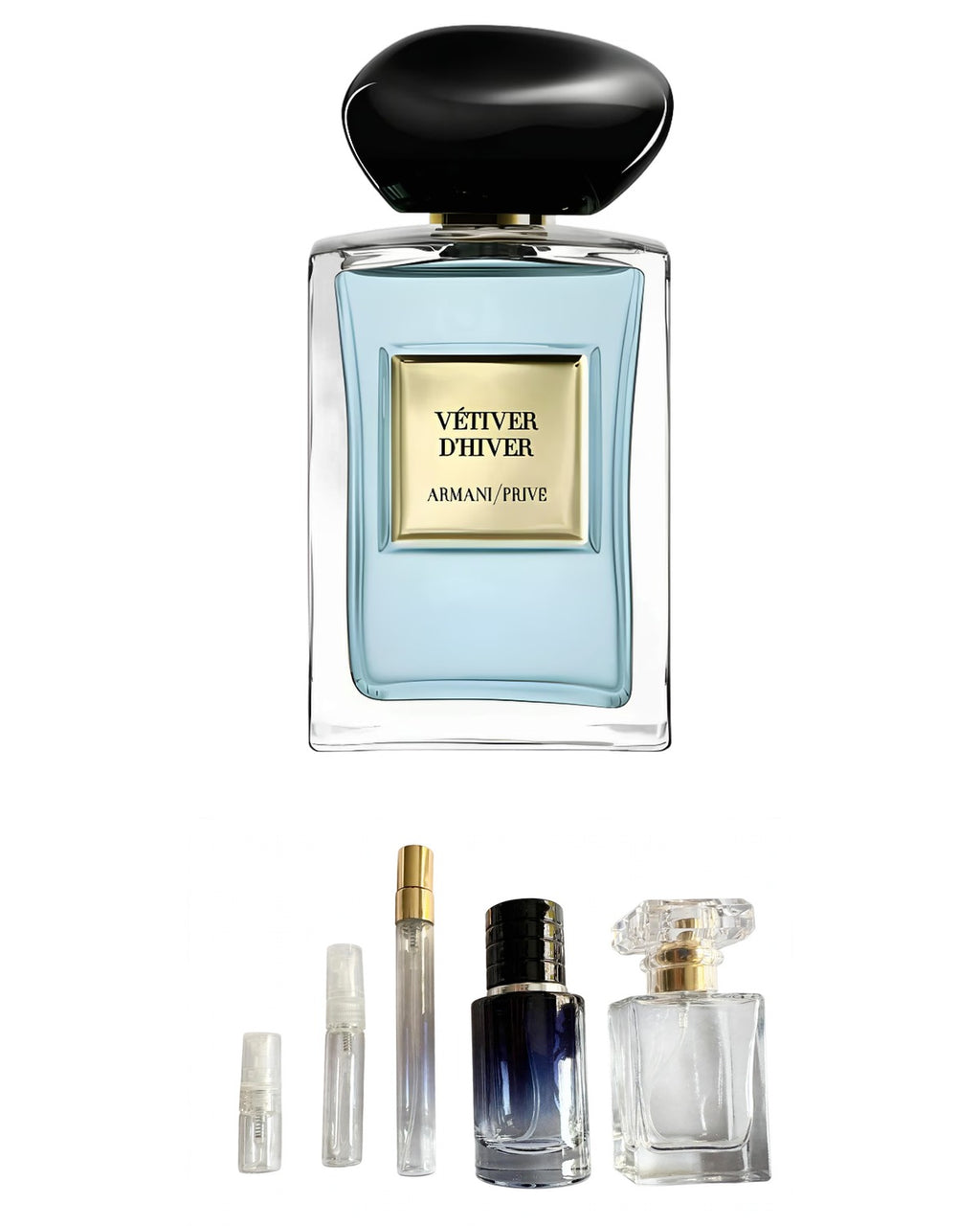 Armani Prive - Vétiver d'Hiver (Sample Sizes) with sample bottles