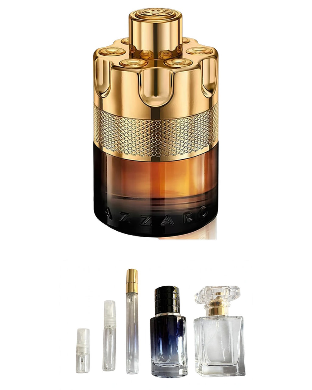 Azzaro - Forever Wanted Absolu (Sample Sizes) with sample bottles