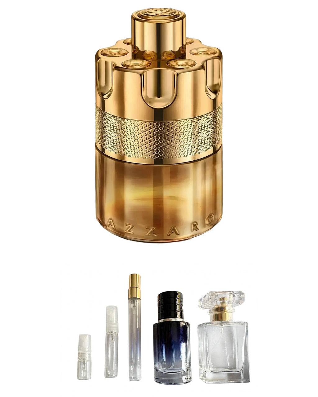 Azzaro-Forever Wanted Elixir (Sample Sizes) with sample bottles