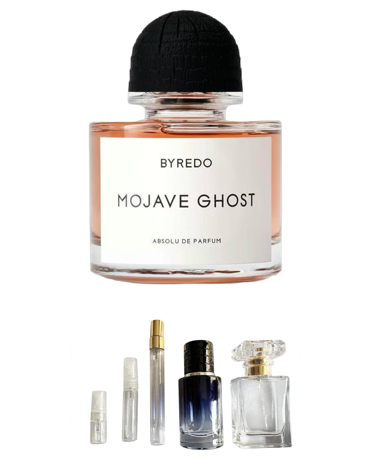 Byredo - Mojave Ghost Absolu (Sample Sizes) with sample bottles