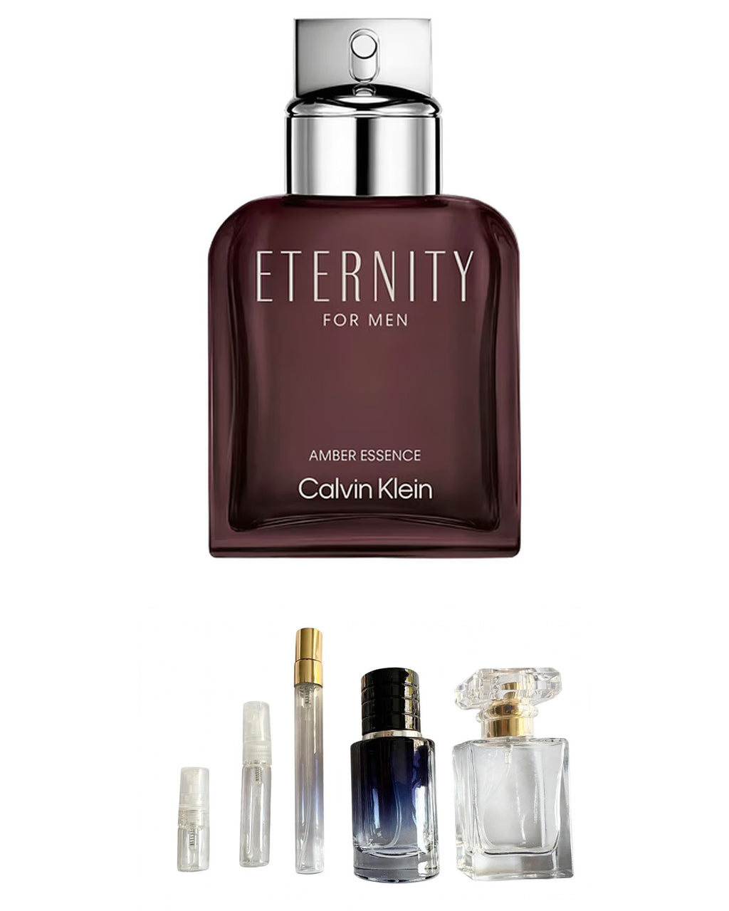 Calvin Klein - Eternity Amber Essence (Sample Sizes) with sample bottles