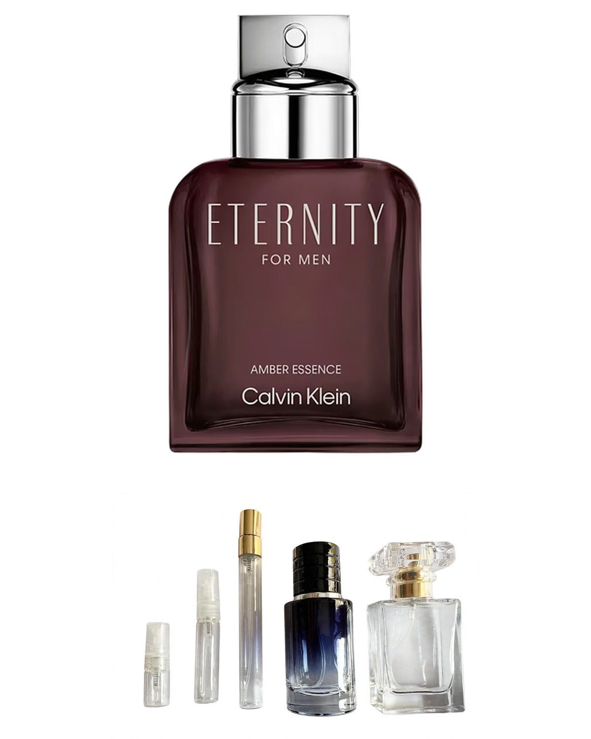 Calvin Klein - Eternity Amber Essence (Sample Sizes) with sample bottles
