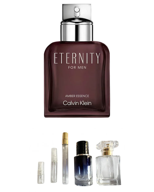 Calvin Klein - Eternity Amber Essence (Sample Sizes) with sample bottles