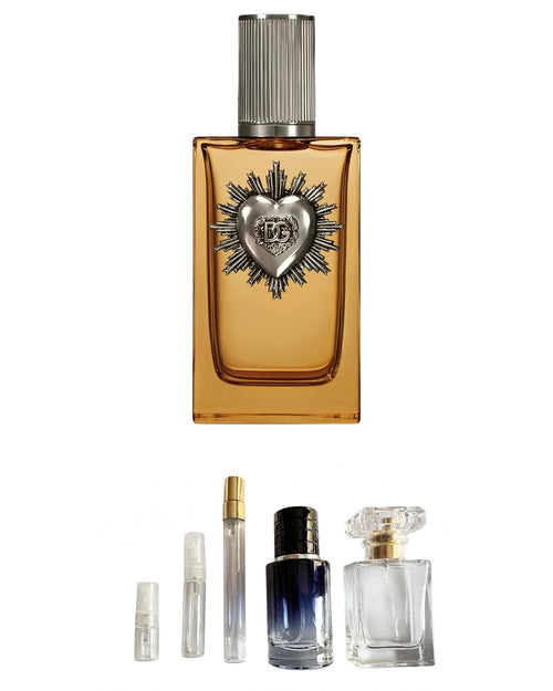 Dolce & Gabanna-Devotion Pour Homme Parfum (Sample Sizes) with sample bottles