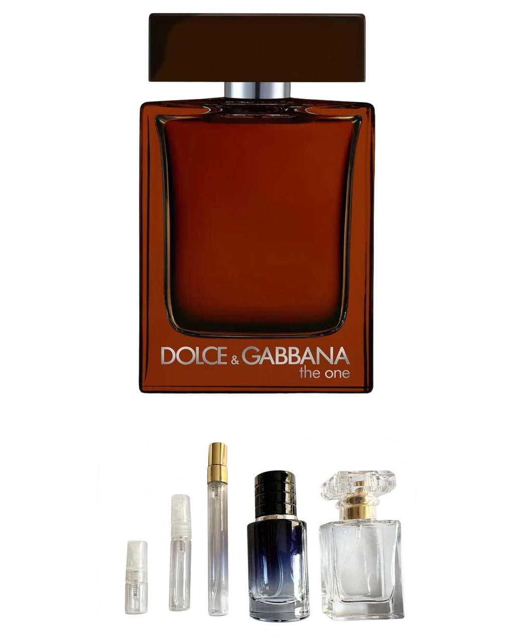 Dolce & Gabbana-The One Parfum (Sample Sizes) with sample bottles