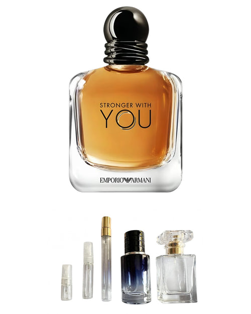 Emporio Armani - Stronger With You (Sample Sizes) with sample bottles