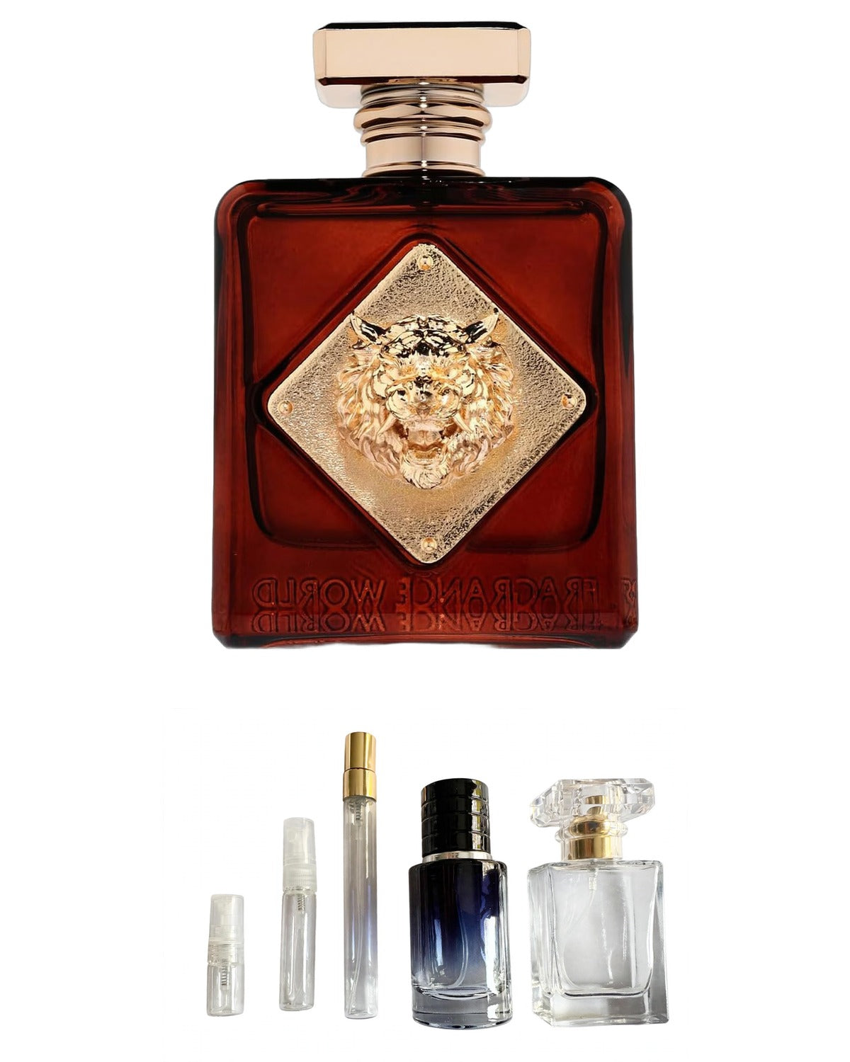 Fragrance World-Apex (Sample Sizes) with sample bottles