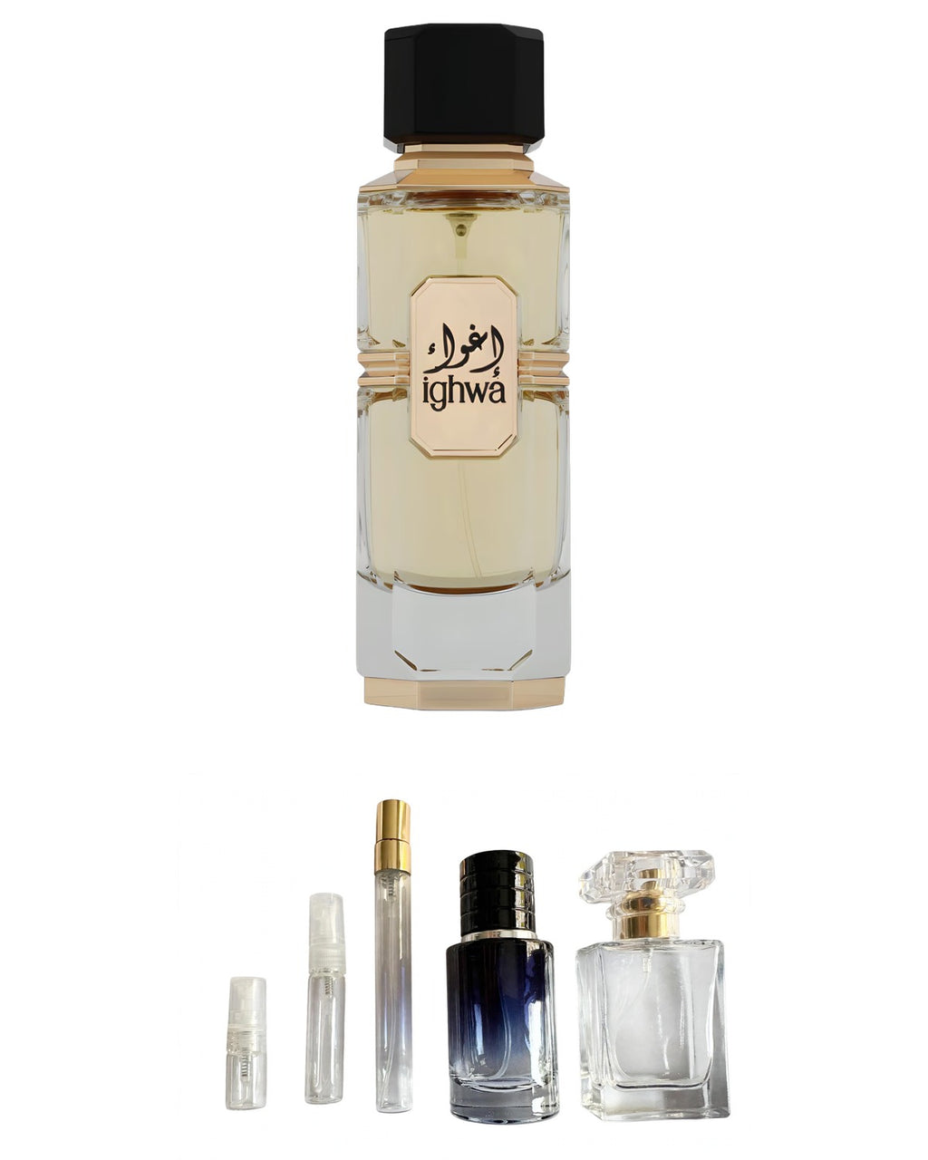 French Avenue-Ighwa (Sample Sizes) with sample bottles