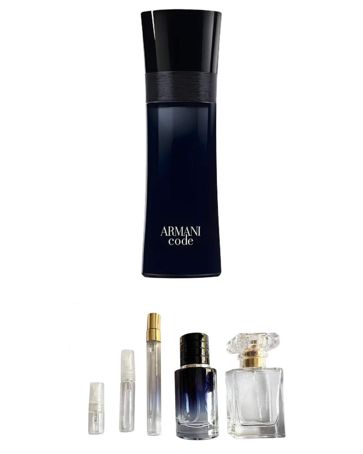Giorgio Armani - Code EDT (Sample Sizes) with sample bottles