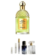 Guerlain-Aqua Allegoria Forte Nerolia Vetiver (Sample Sizes) with sample bottles