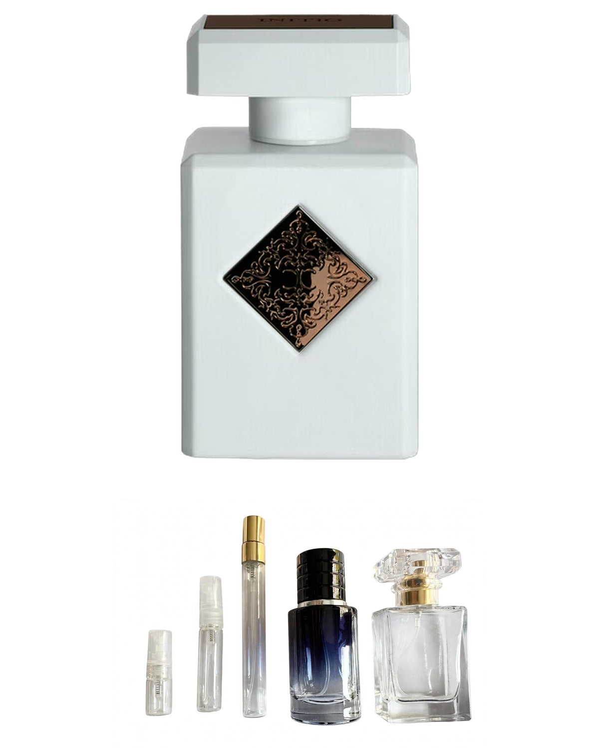 Initio Parfums Privés - Paragon (Sample Sizes) with sample bottles
