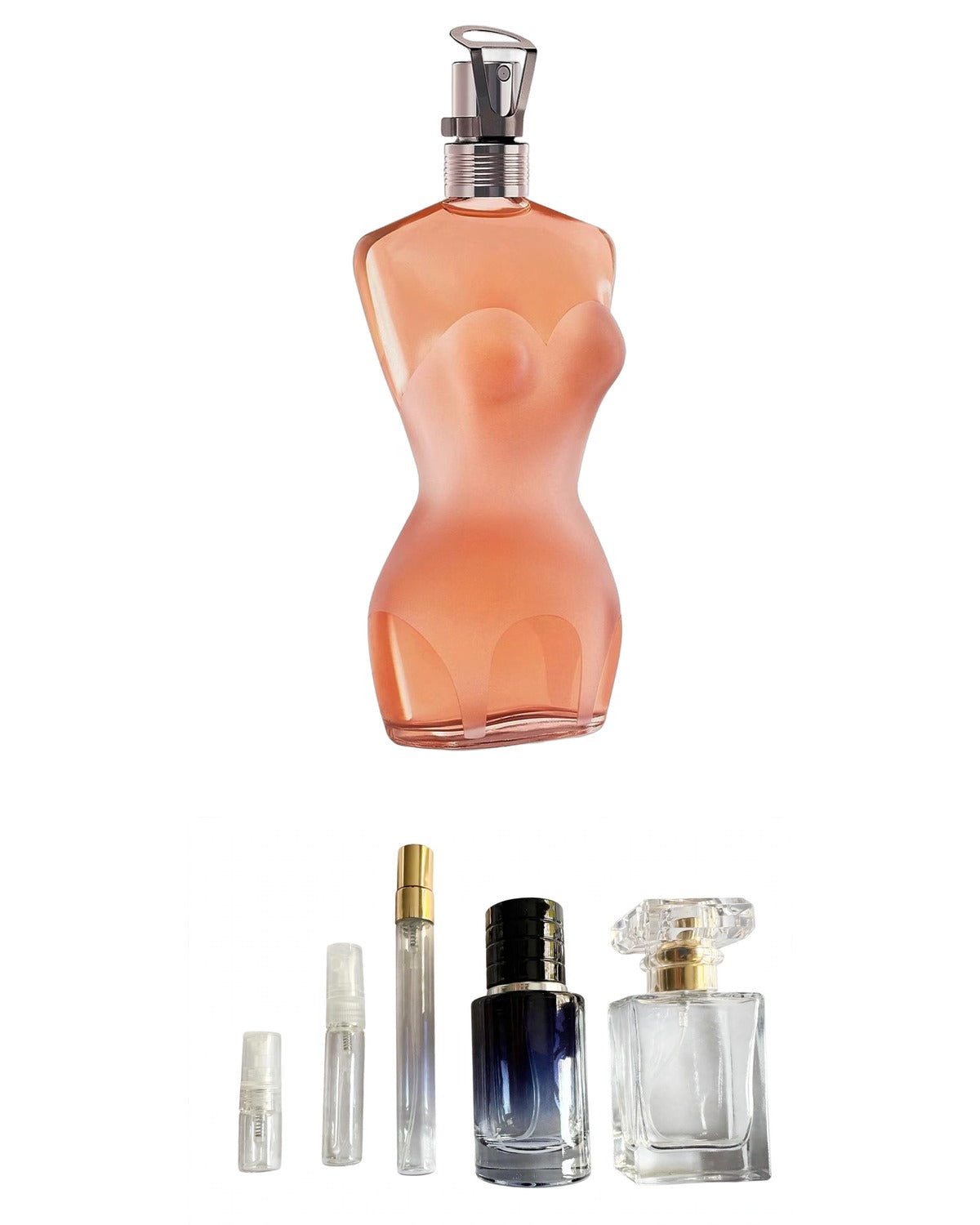 Jean Paul Gaultier-Classique (Sample Sizes) with sample bottles