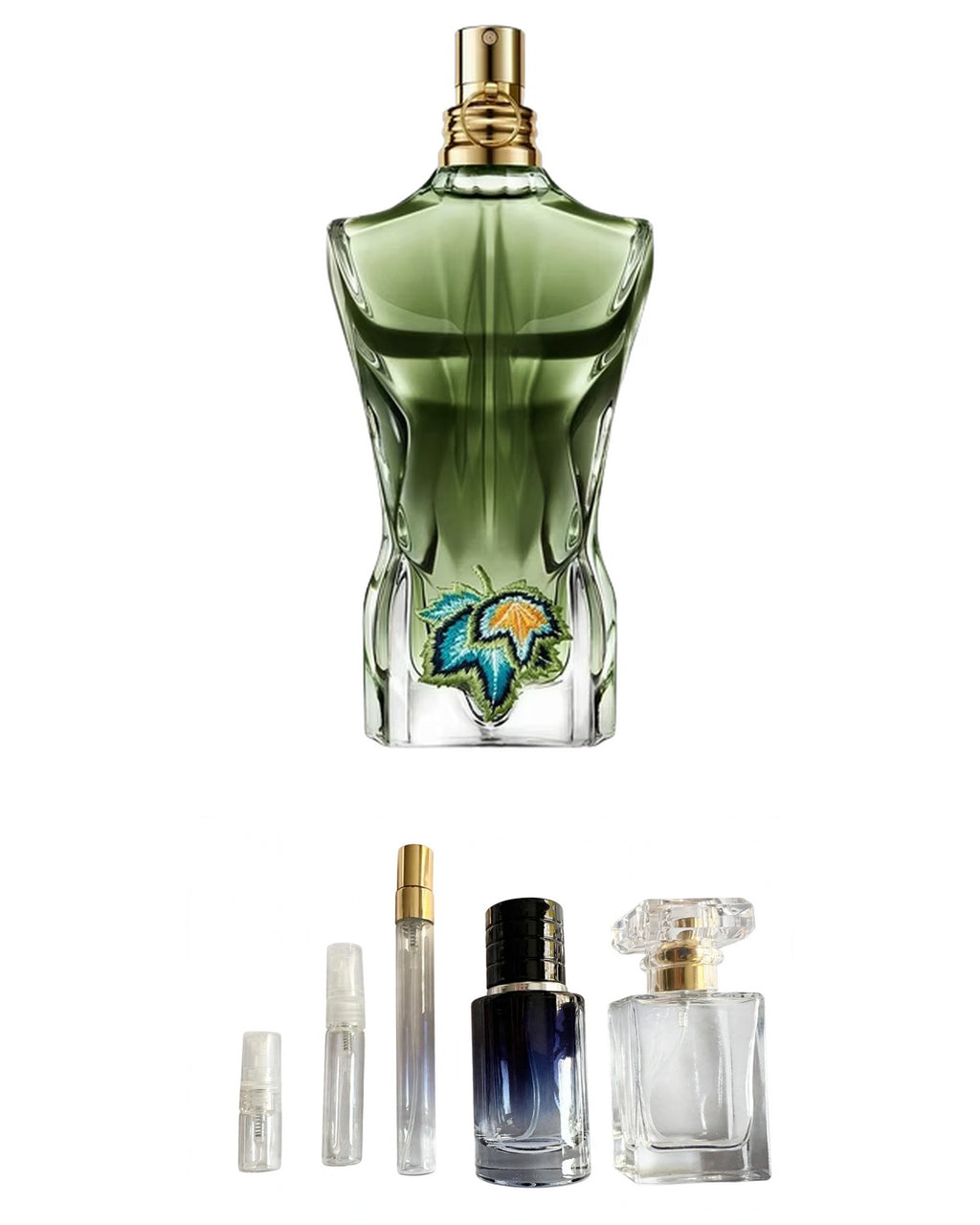 Jean Paul Gaultier - Le Beau Paradise Garden (Sample Sizes) with sample bottles