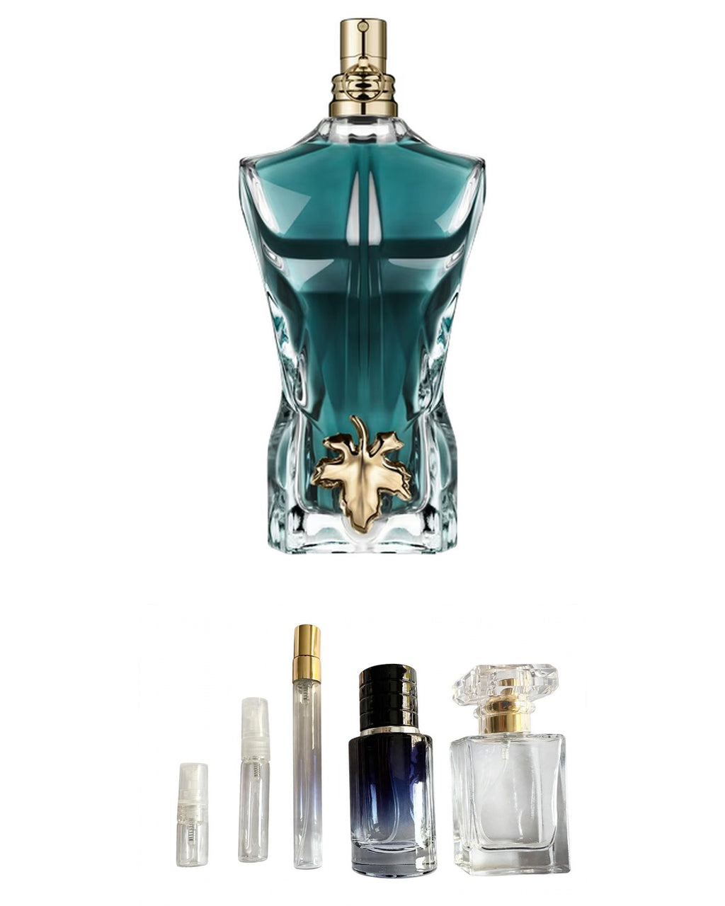 Jean Paul Gaultier - Le Beau Intense (Sample Sizes) with sample bottles