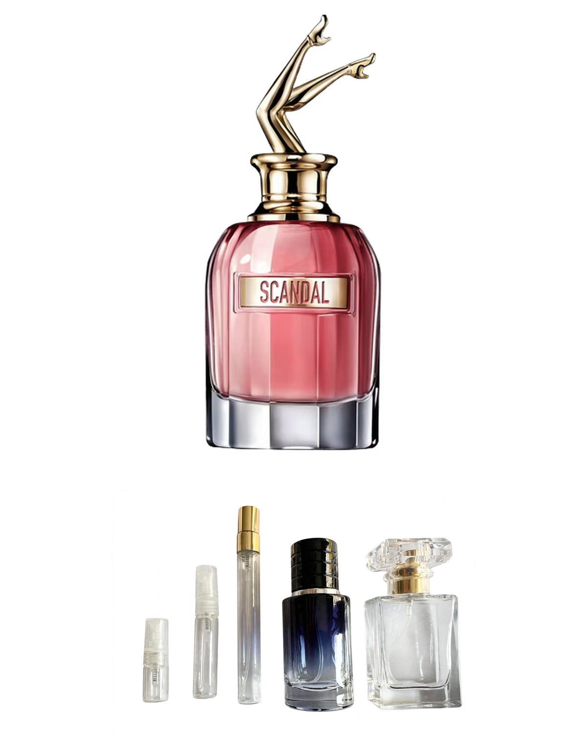 Jean Paul Gaultier - Scandal Eau De Parfum (Sample Sizes) with sample bottles
