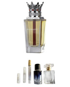 Lattafa-Dynasty (Sample Sizes) with sample bottles