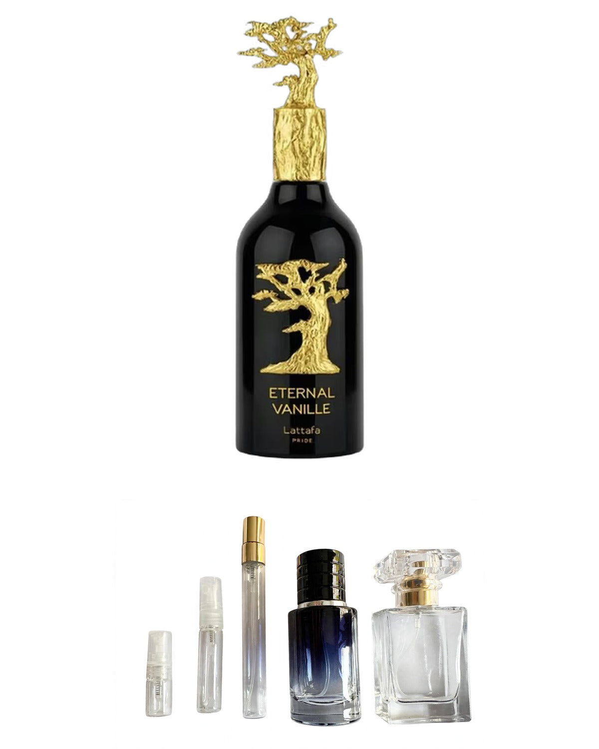 Lattafa Perfumes - Eternal Vanille (Sample Sizes) with sample bottles