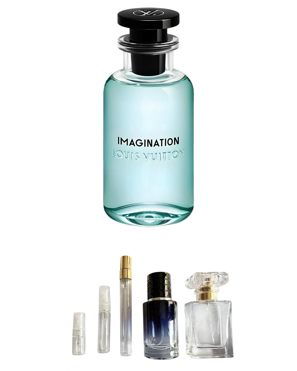 Louis Vuitton-Imagination (Sample Sizes) with sample bottles
