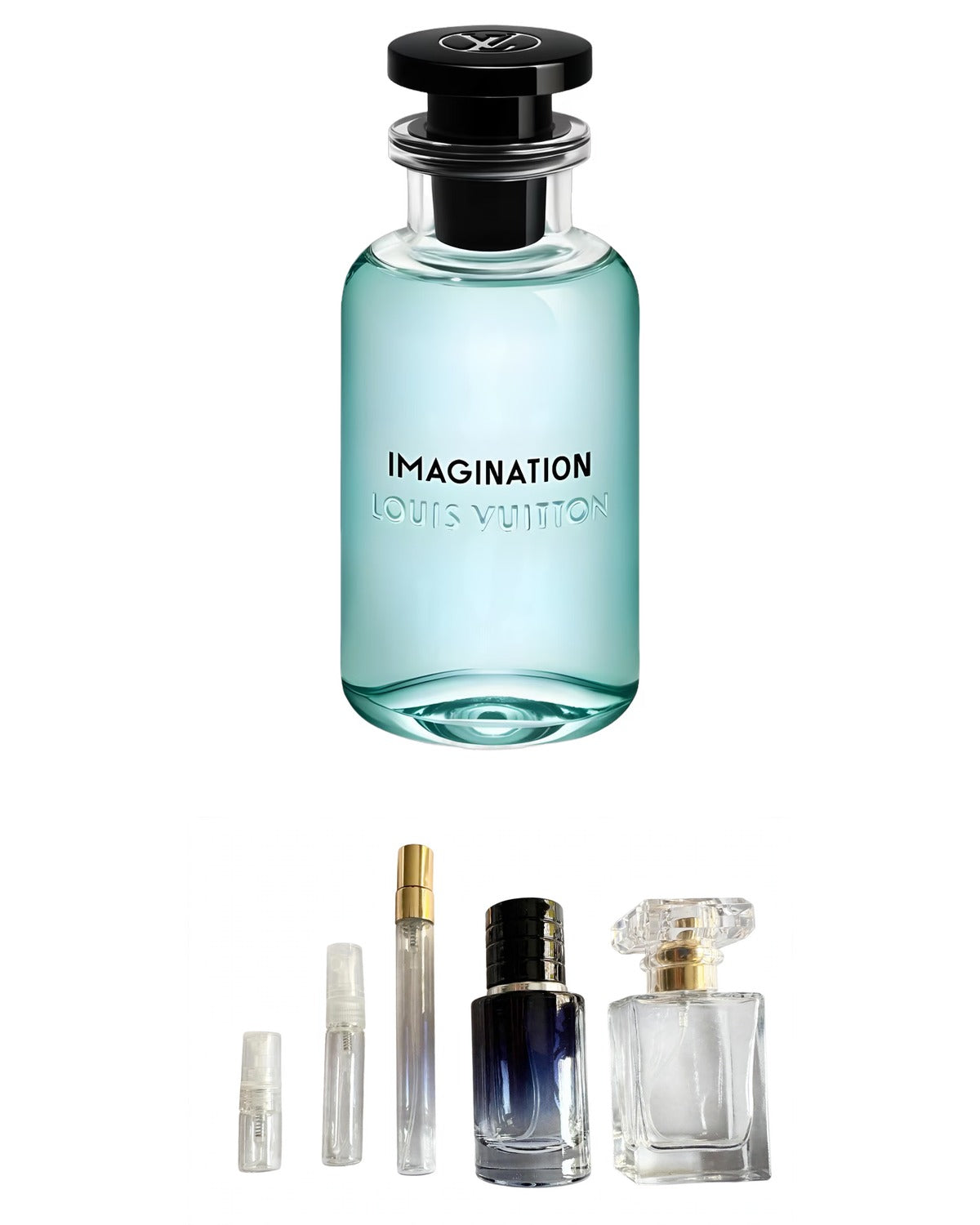 Louis Vuitton-Imagination (Sample Sizes) with sample bottles