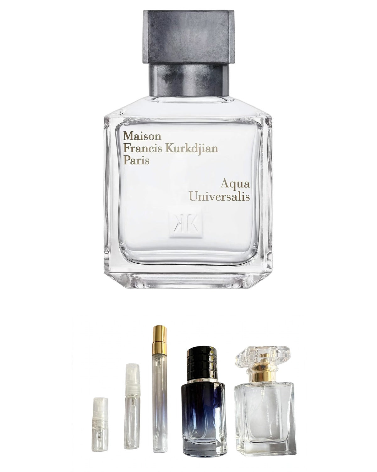 Maison Francis Kurkdjian-Aqua Universalis (Sample Sizes) with sample bottles