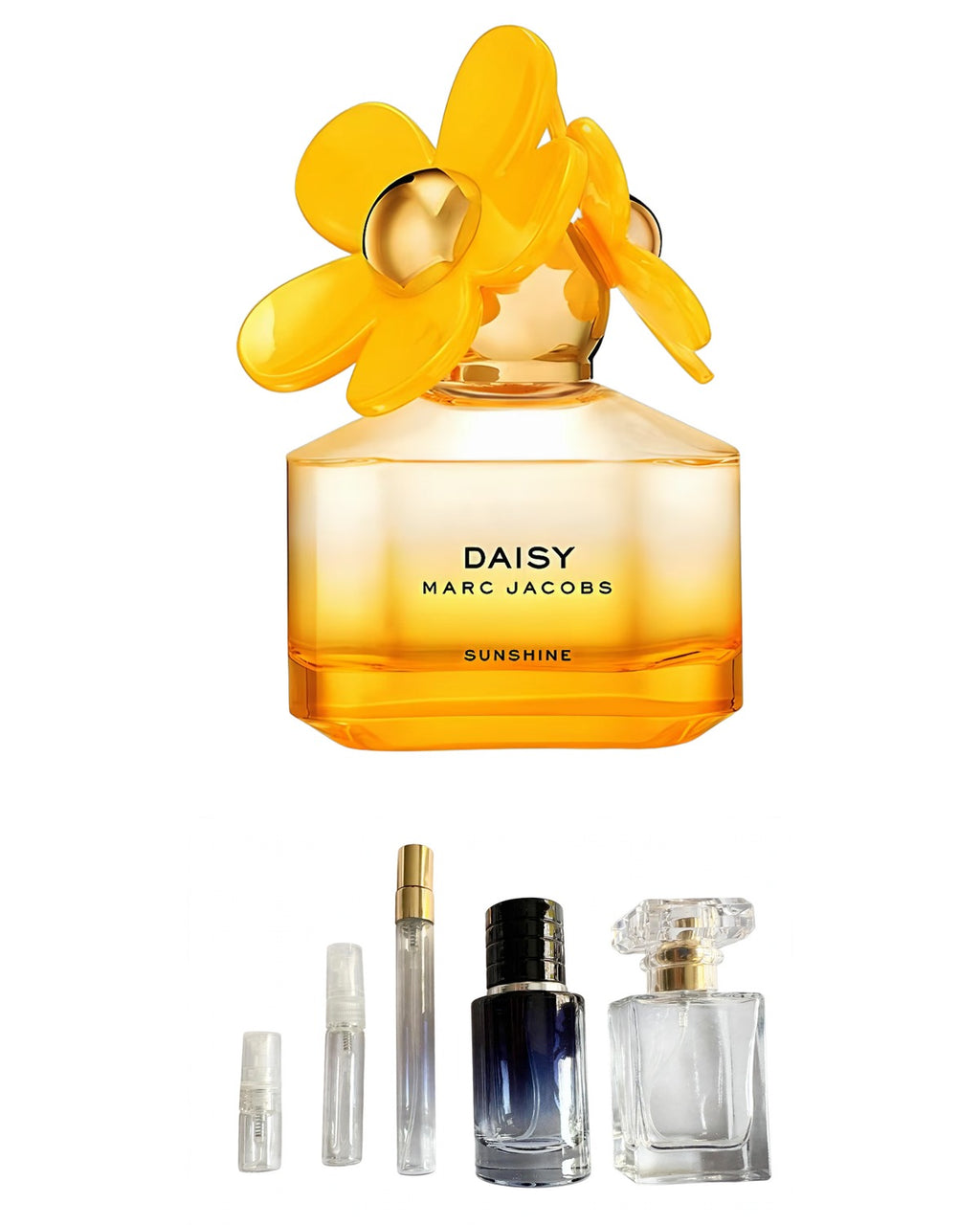 Marc Jacobs-Daisy Sunshine (Sample Sizes) with sample bottles