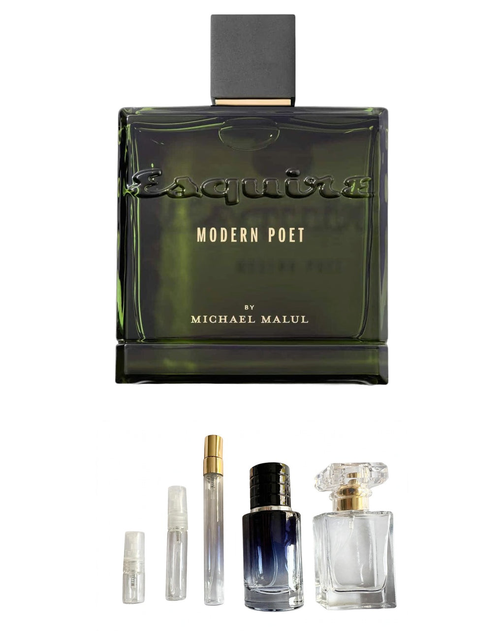 Michael Malul-Modern Poet (Sample Sizes) with sample bottles