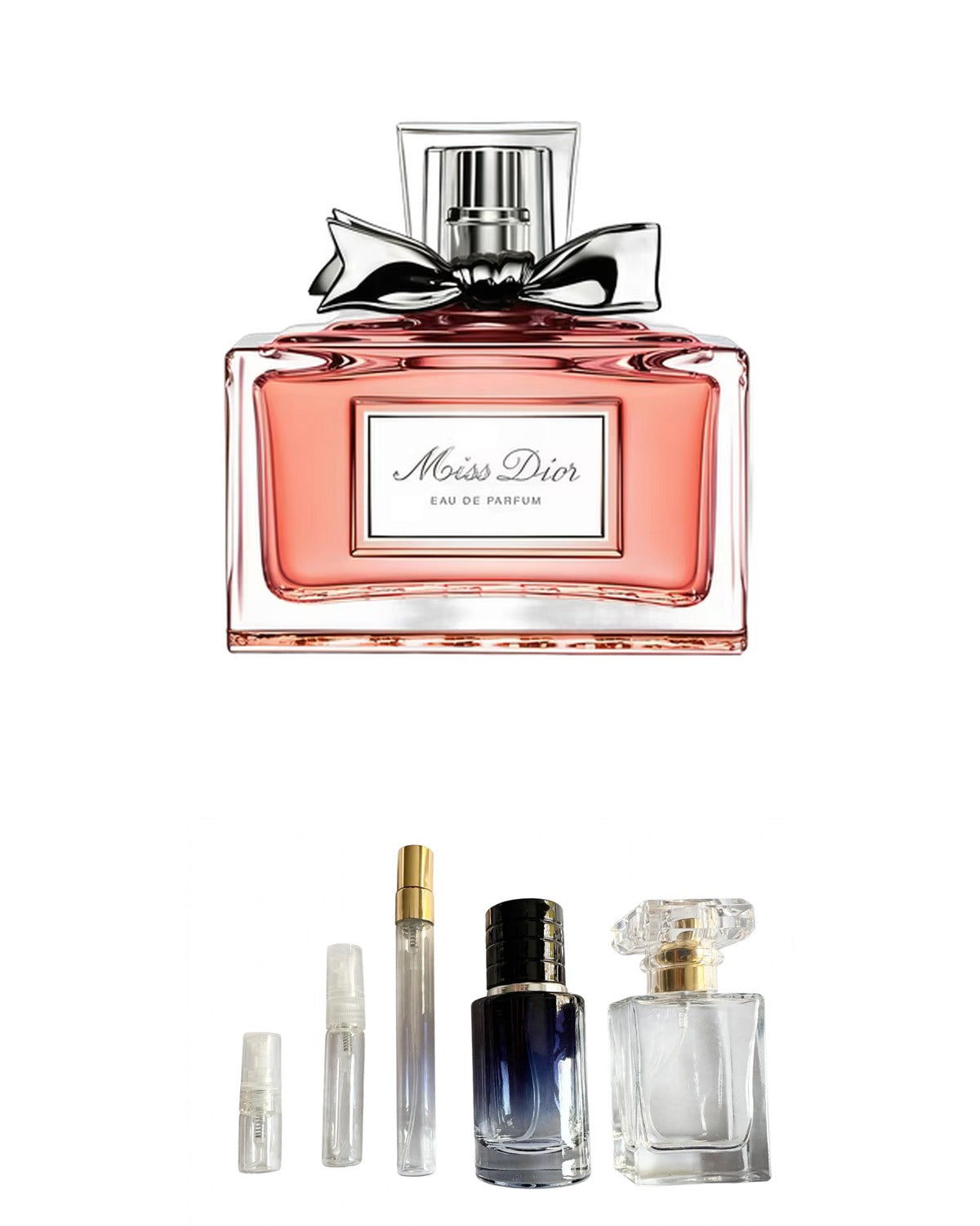 Miss Dior - Eau de Parfum, 2017. (Sample Sizes) with sample bottles