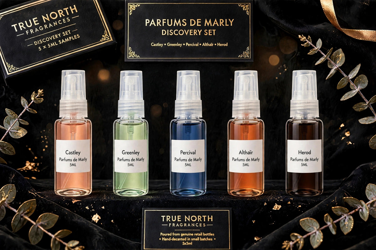 Parfums de Marly Discovery Set - 5 x 5ml Fragrance Sample Decants