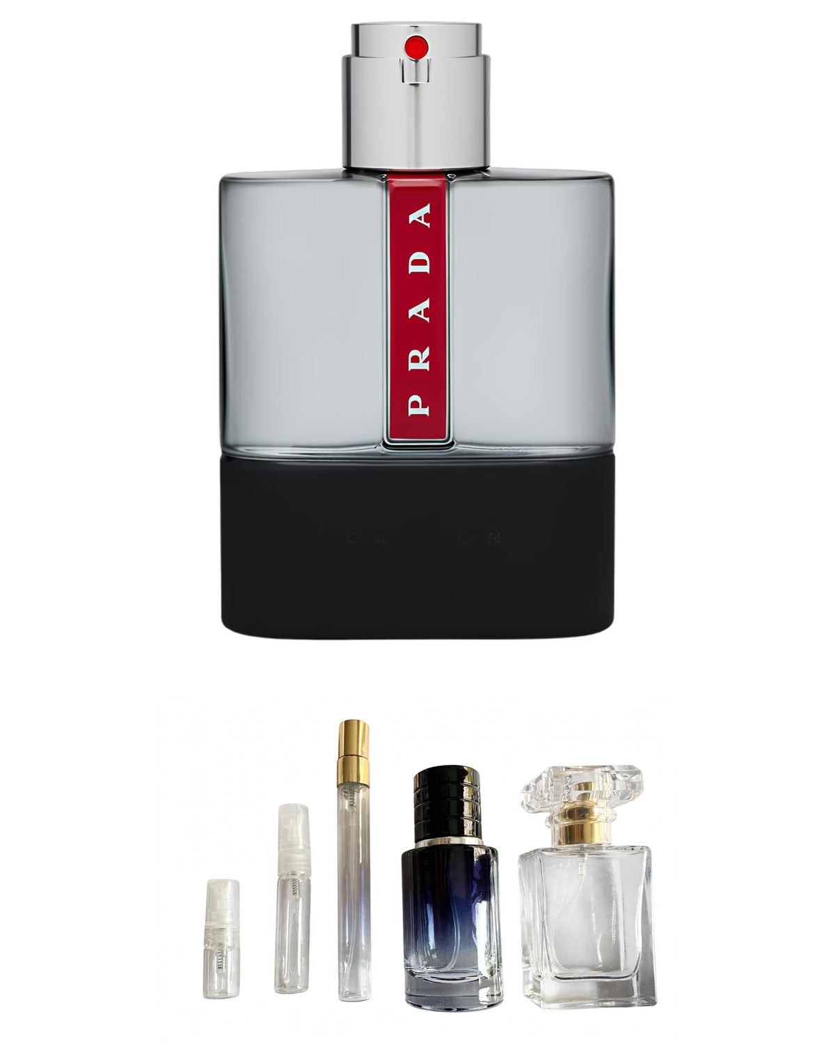 Prada - Carbon EDT (Sample Sizes) with sample bottles