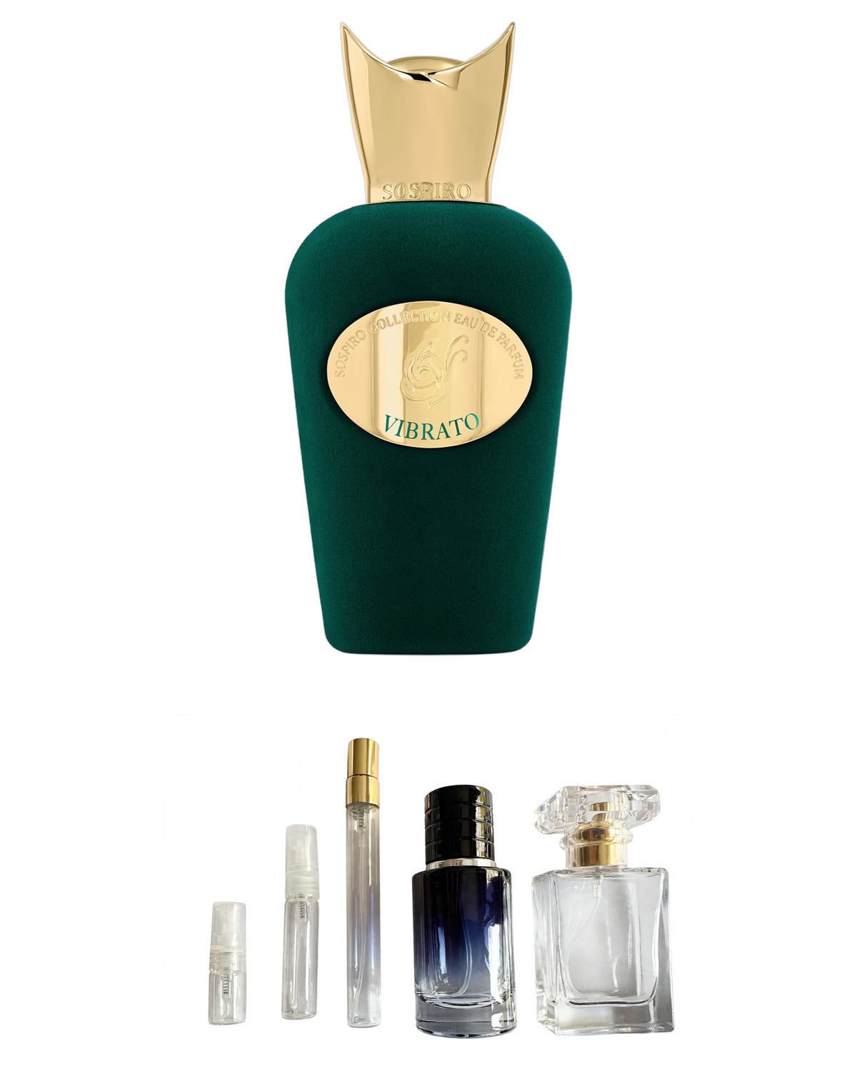 Sospiro-Vibrato (Sample Sizes) with sample bottles