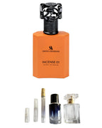 Swiss Arabian-Incense 01 (Sample Sizes) with sample bottles