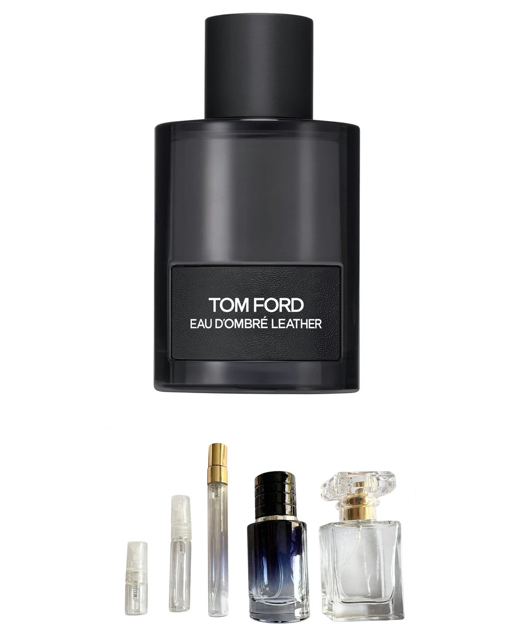 Tom Ford-Eau d'Ombré Leather (Sample Sizes) with sample bottles