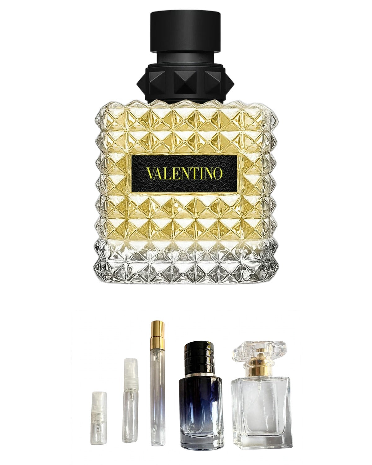 Valentino- Donna Born In Roma Yellow Dream (Sample Sizes) with sample bottles