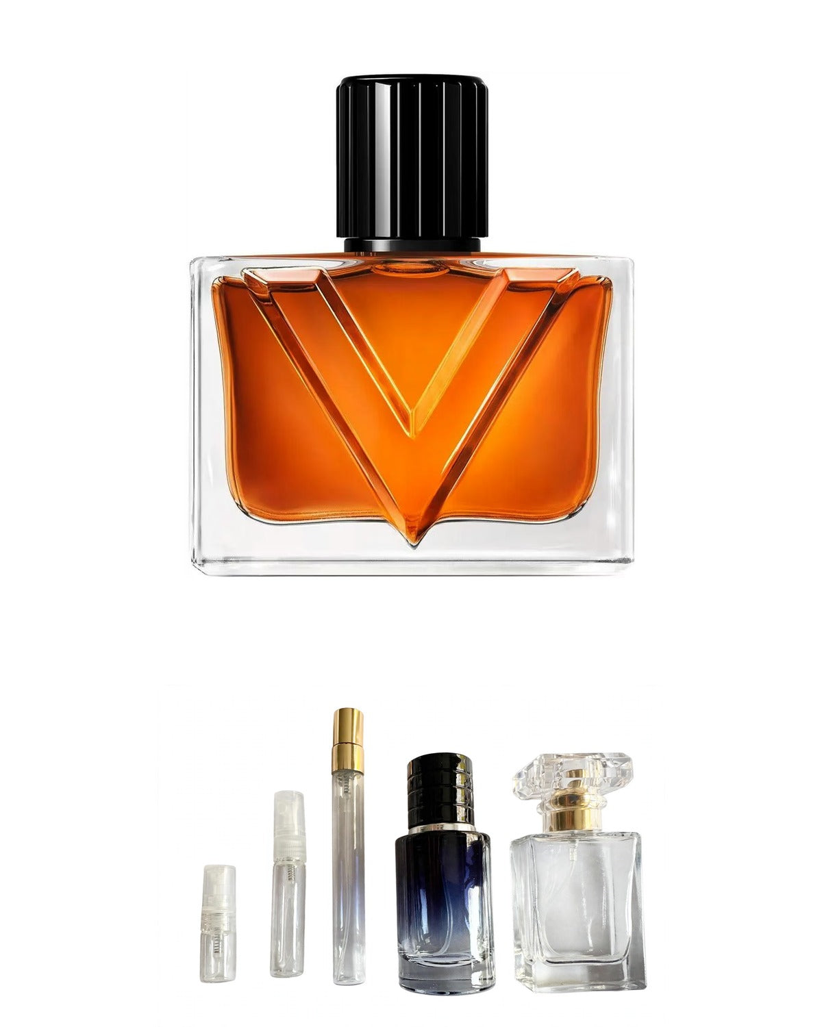 Valentino-Vendetta Uomo (Sample Sizes) with sample bottles