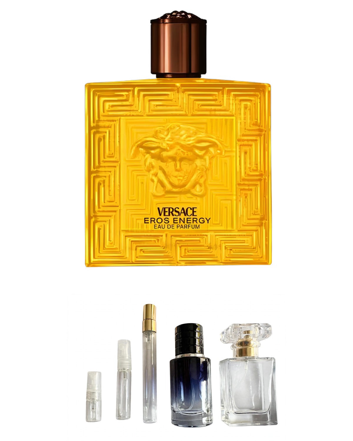 Versace - Eros Energy (Sample Sizes) with sample bottles