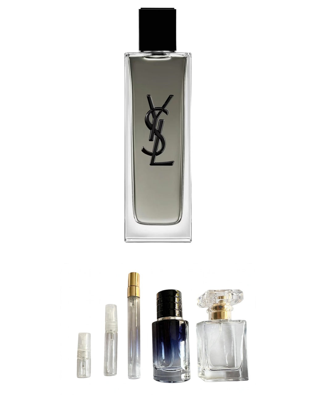Yves Saint Laurent-Myself EDT Intense (Sample Sizes) with sample bottles