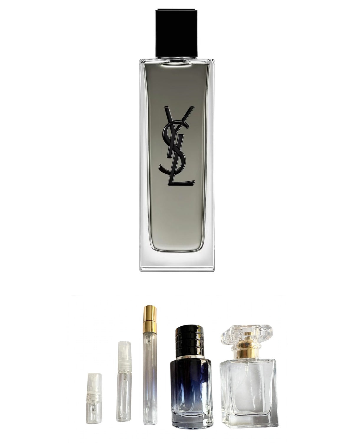Yves Saint Laurent-Myself EDT Intense (Sample Sizes) with sample bottles