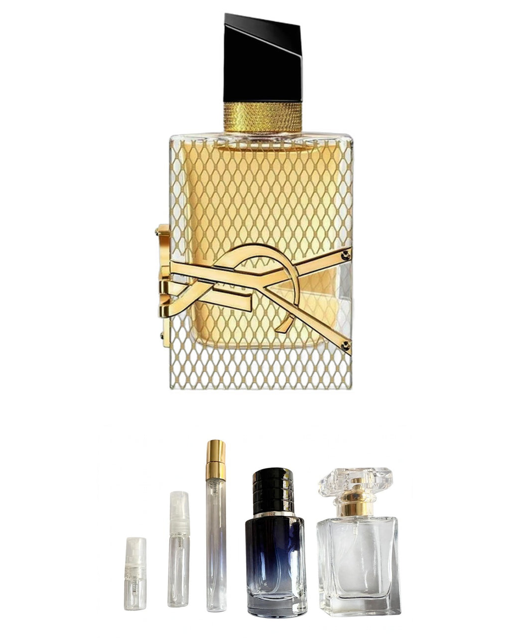 Yves Saint Laurent - Libre Eau de Parfum Collector Edition 2024 (Sample Sizes) with sample bottles